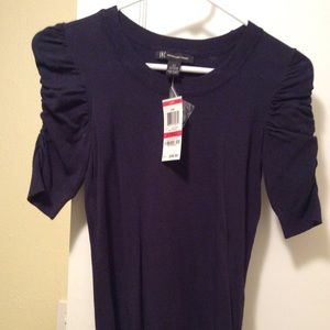Macys XS blue blouse